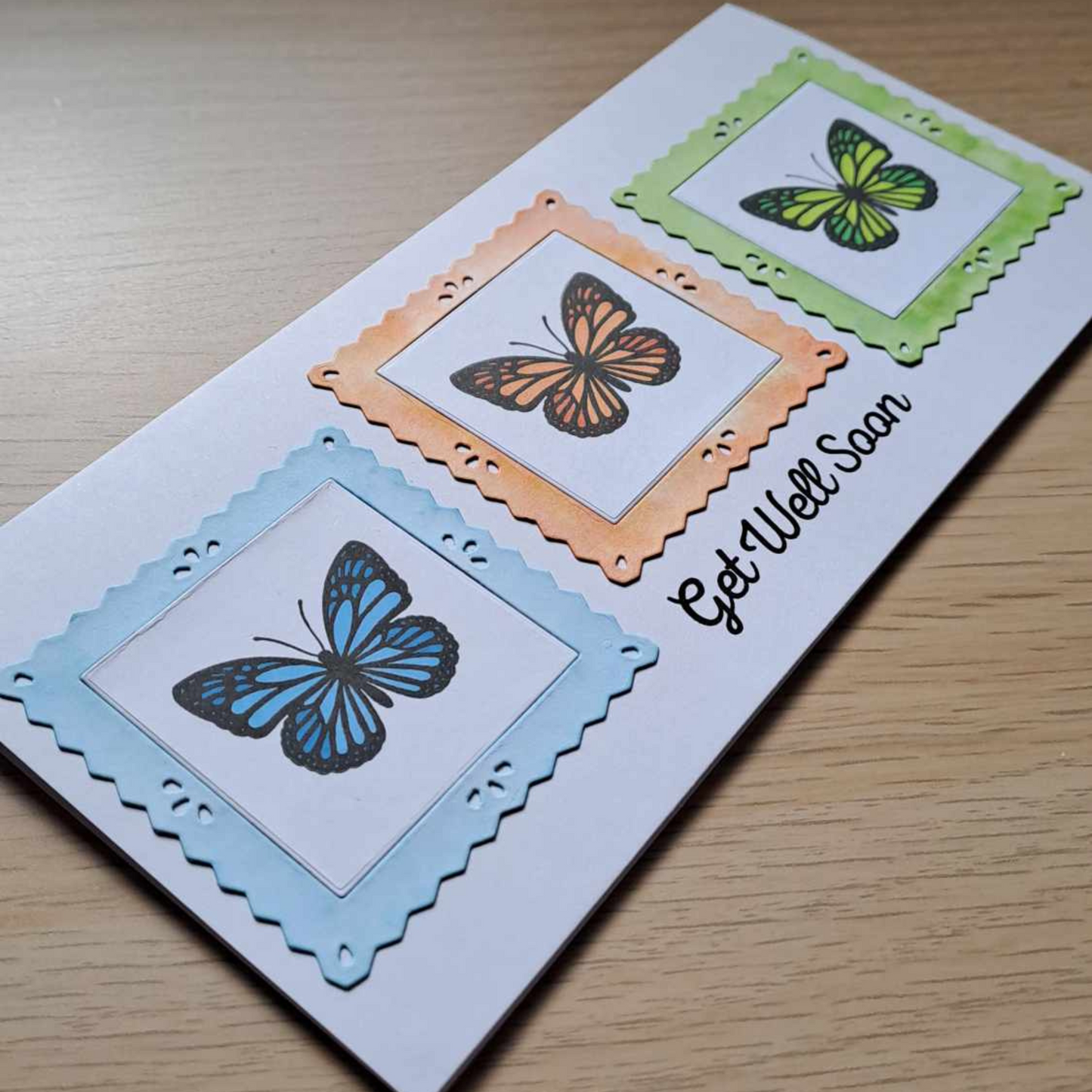 Framed Butterfly Cards