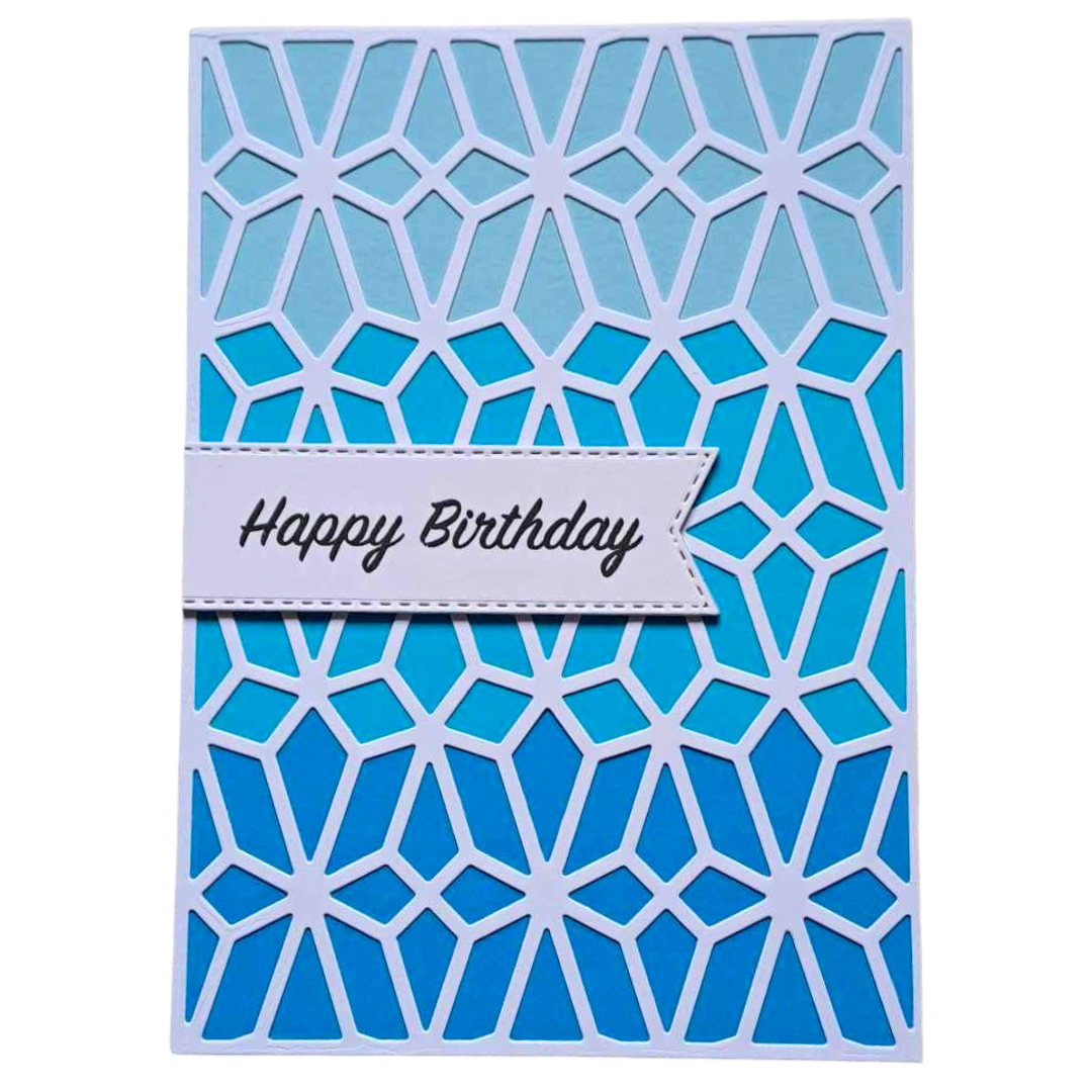 Ombre Birthday Card