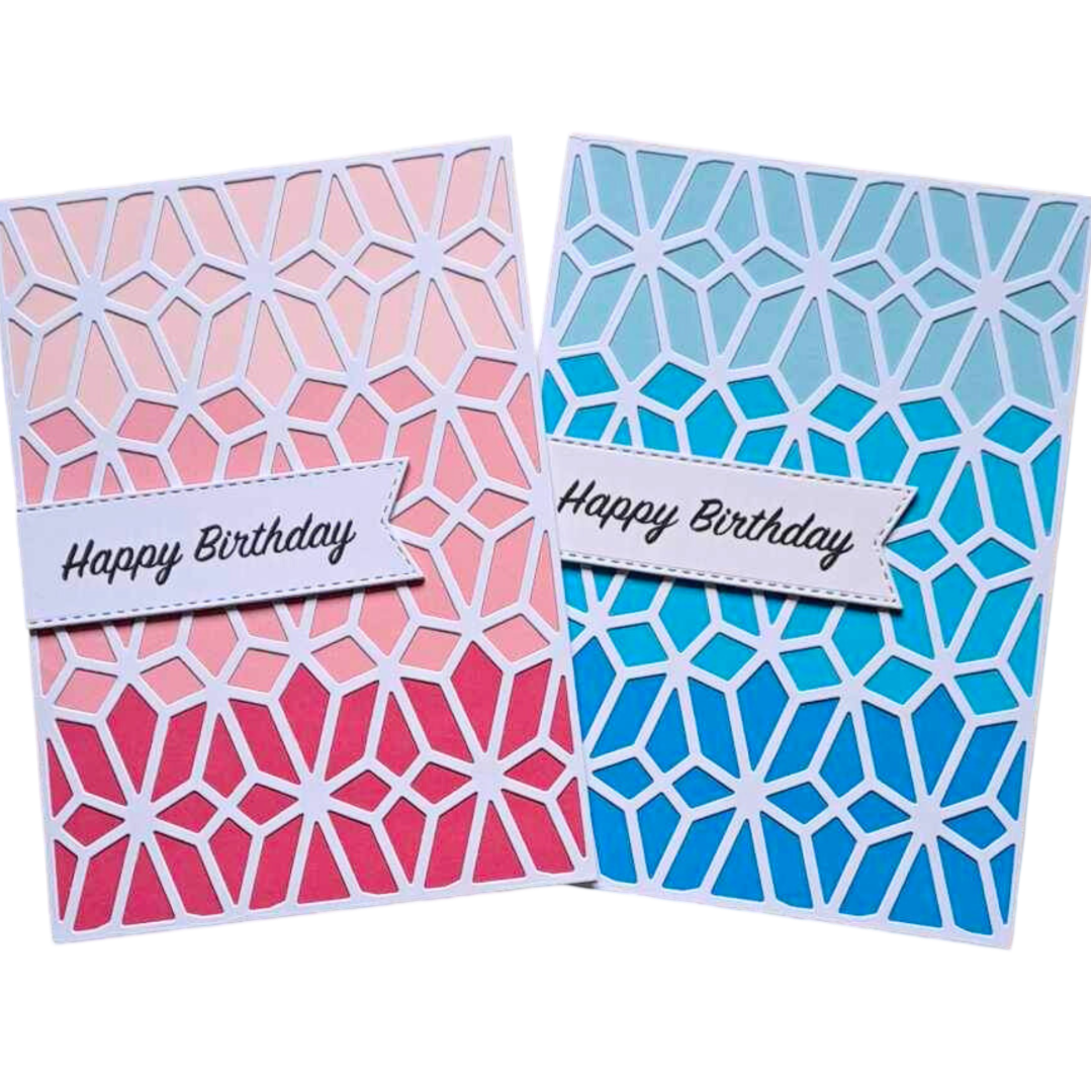 Ombre Birthday Card