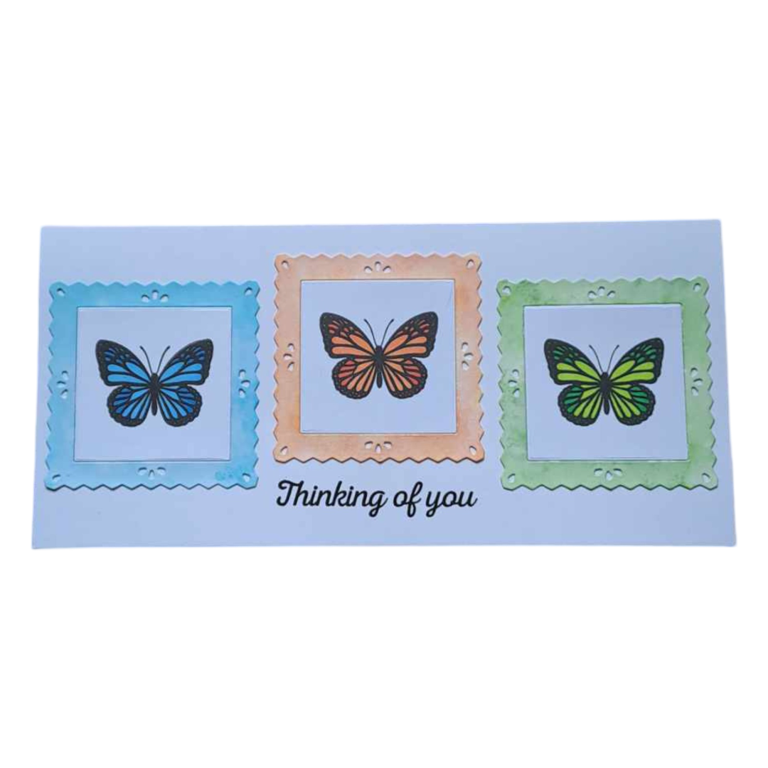 Framed Butterfly Cards