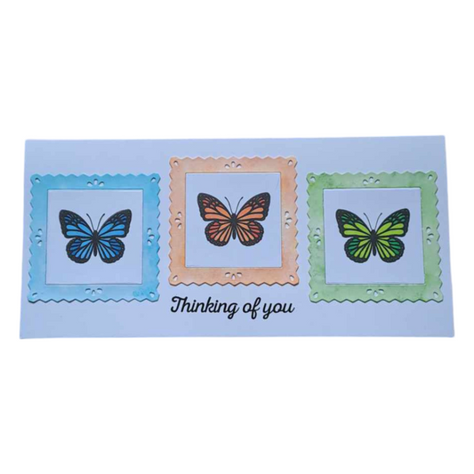 Framed Butterfly Cards